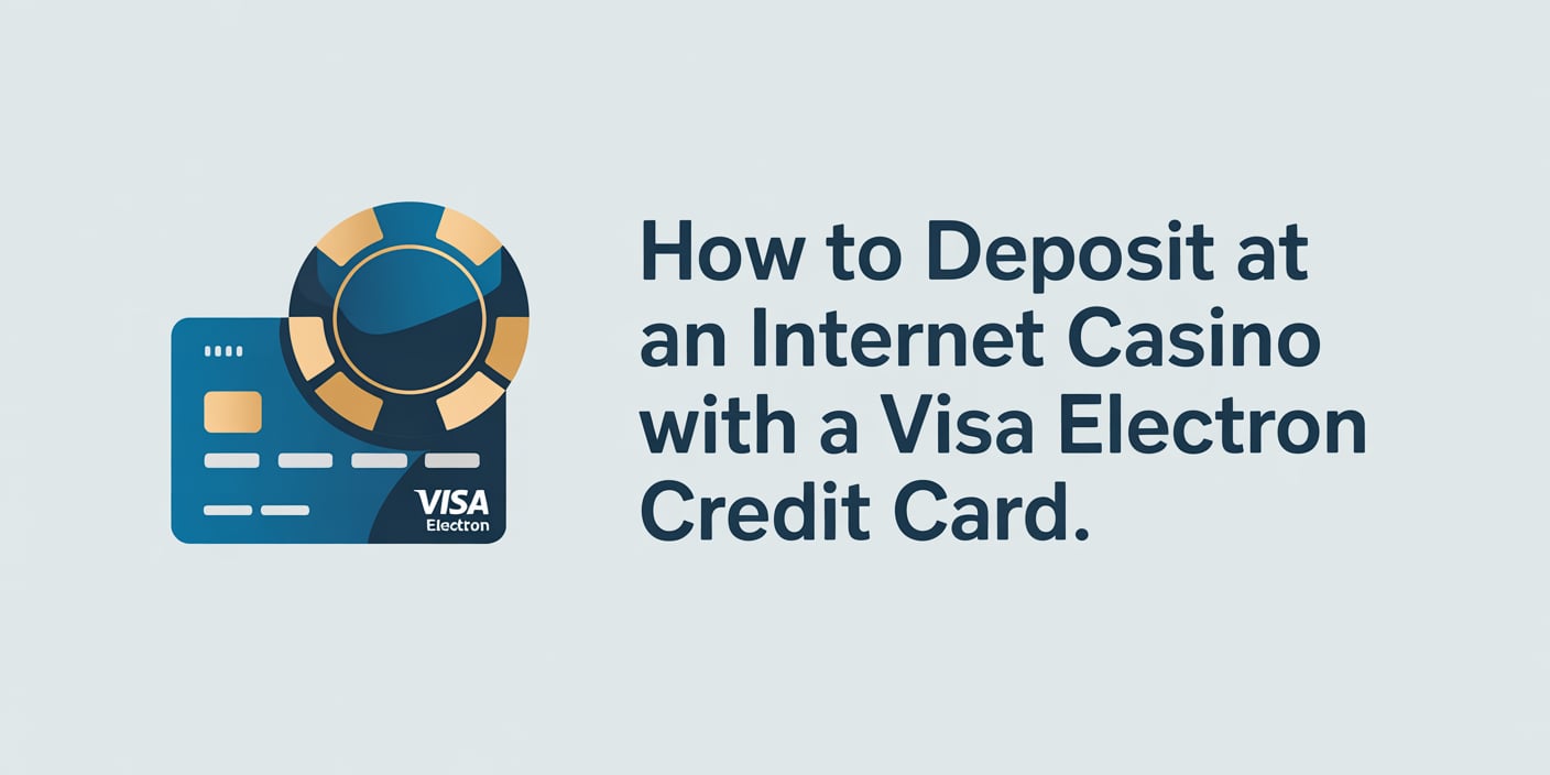 How to Deposit at an Internet Casino with a VISA Electron Credit Card