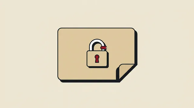 A bonus voucher under lock, drawn