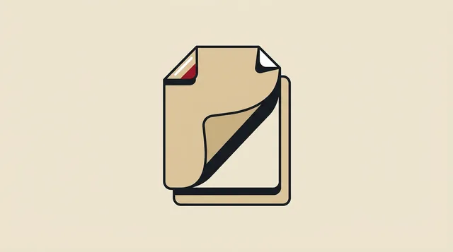 A card lifted off the stack, drawn