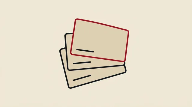 A fan of notes from students, drawn