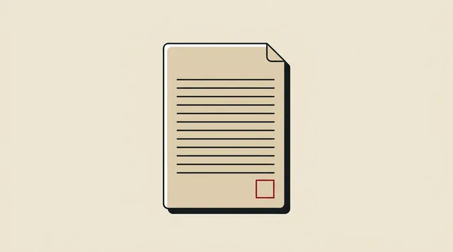 Terms with a blank stamp, drawn